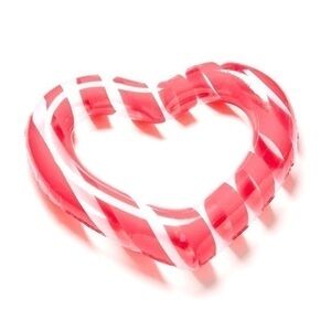 ❤️☀️ ban.do | Float On! Heart Shaped Inner Tube - Swim Club Stripe ❤️☀️